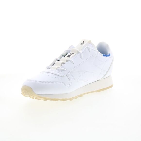 Reebok Mens Milk Makeup Classic Vegan White Shoes (NWT) - Picture 4 of 7